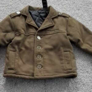 Calvin Klein Jeans Kids Olive Green Peacoat